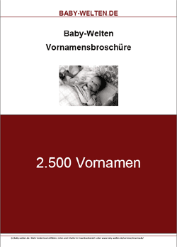 PDF Broschüre Vornamen